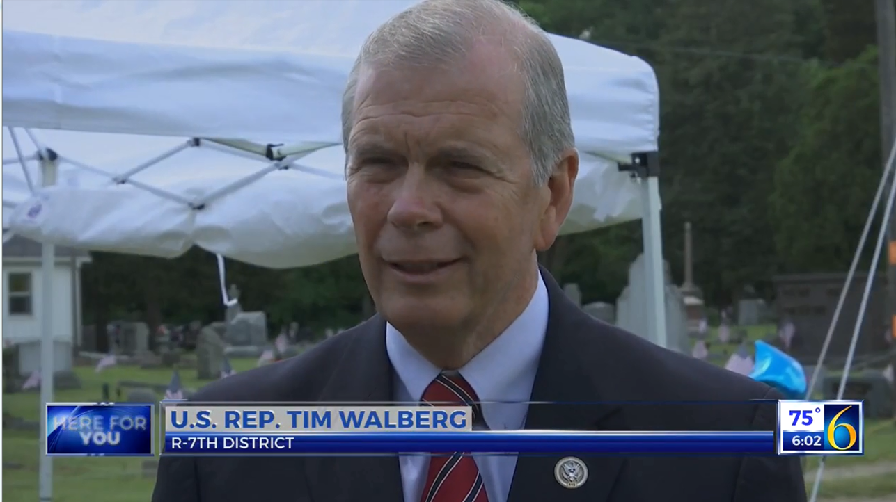 Tim Walberg Memorial Day