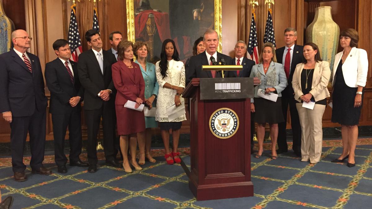 Tim Walberg Human Trafficking Bill