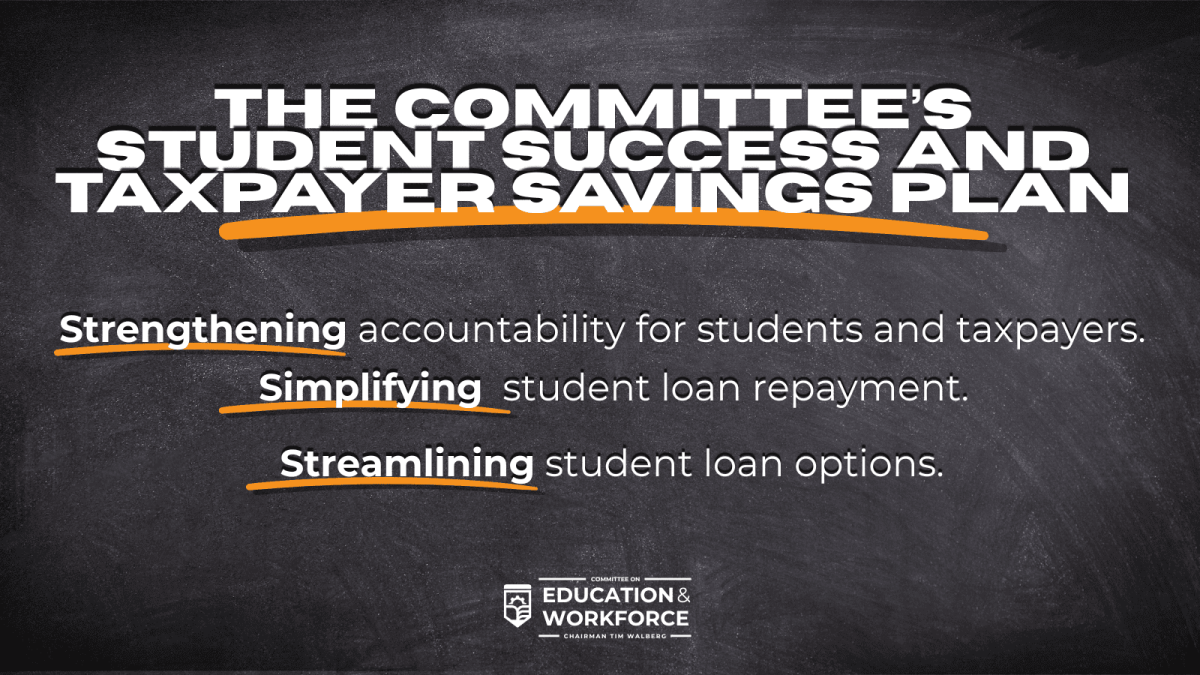 Student Success and Taxpayer Savings Plan