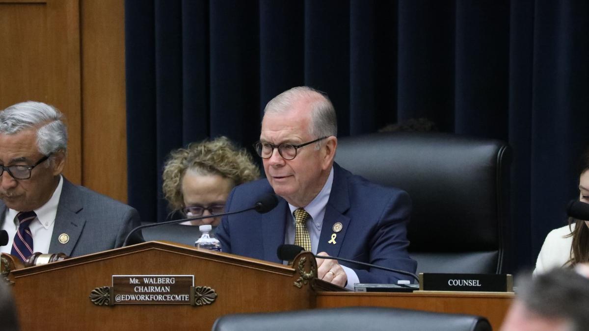Walberg Antisemitism Hearing May 2025