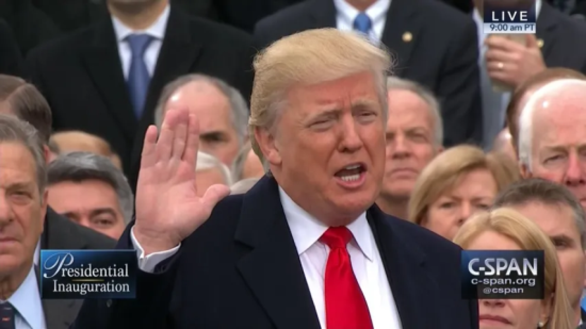 President Trump's 1st Inauguration