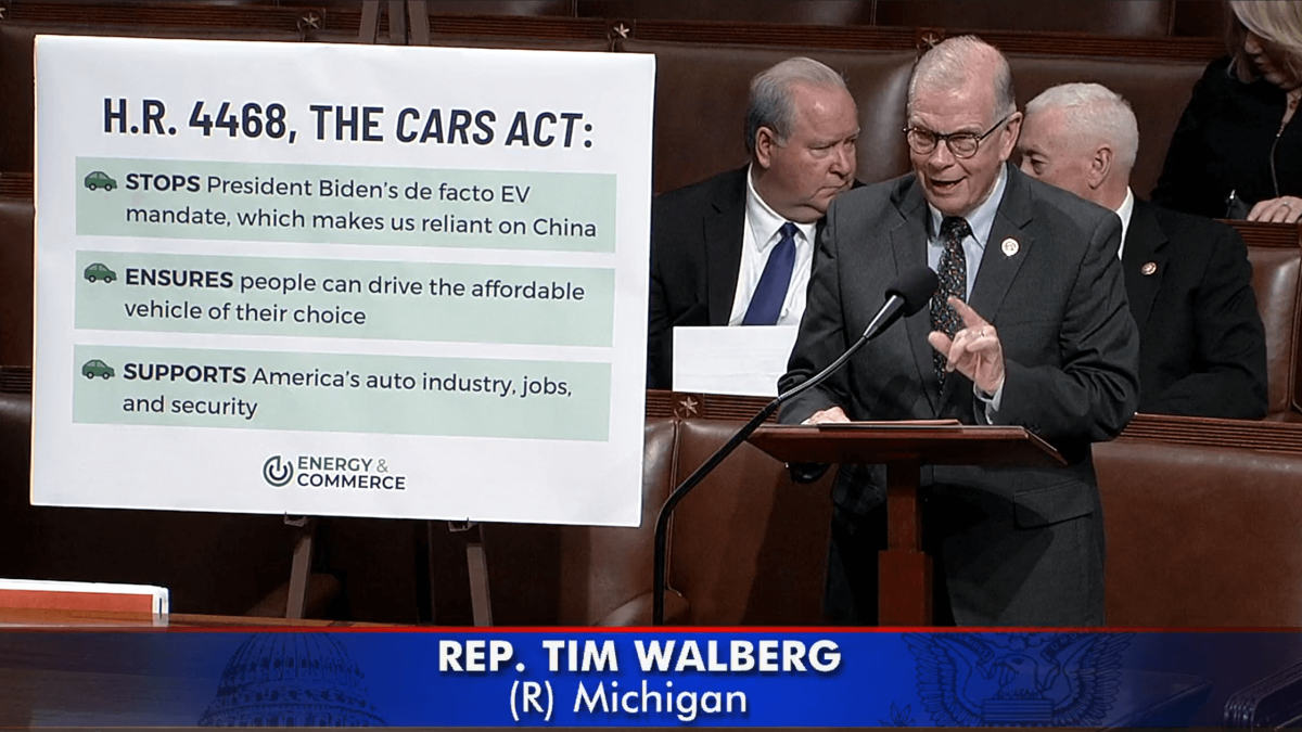 CARS Act Floor Remarks