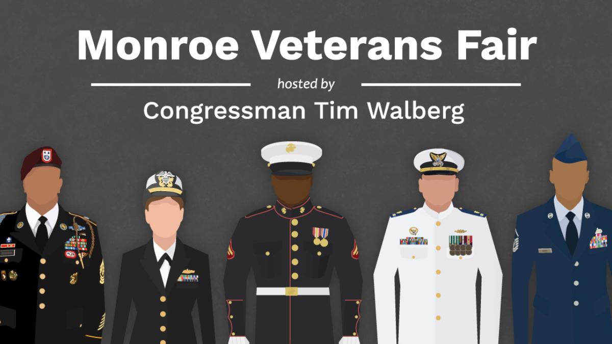 Tim Walberg Monroe Veterans Fair