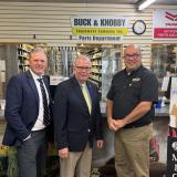 Buck and Knobby Visit