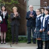 Sec. McMahon Visits Michigan