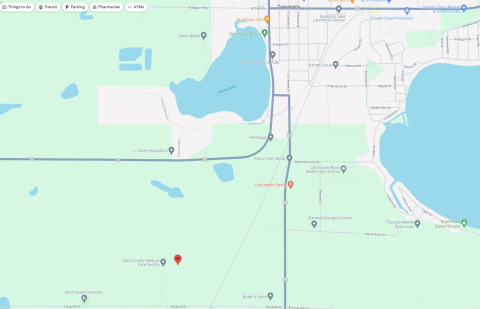 Cassopolis Senior Fair Map