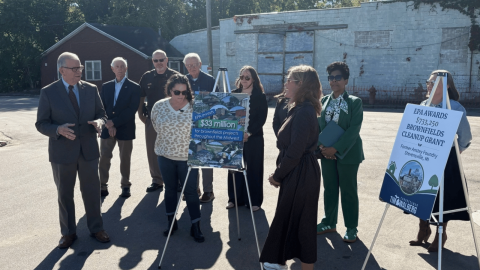 EPA Regional Administrator Brownfield Visit