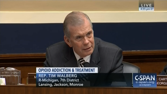 Tim Walberg Washtenaw Opioid Town Hall