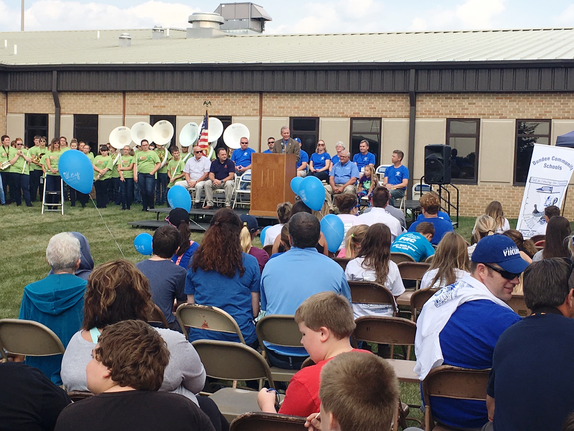 Tim Walberg Dundee Schools