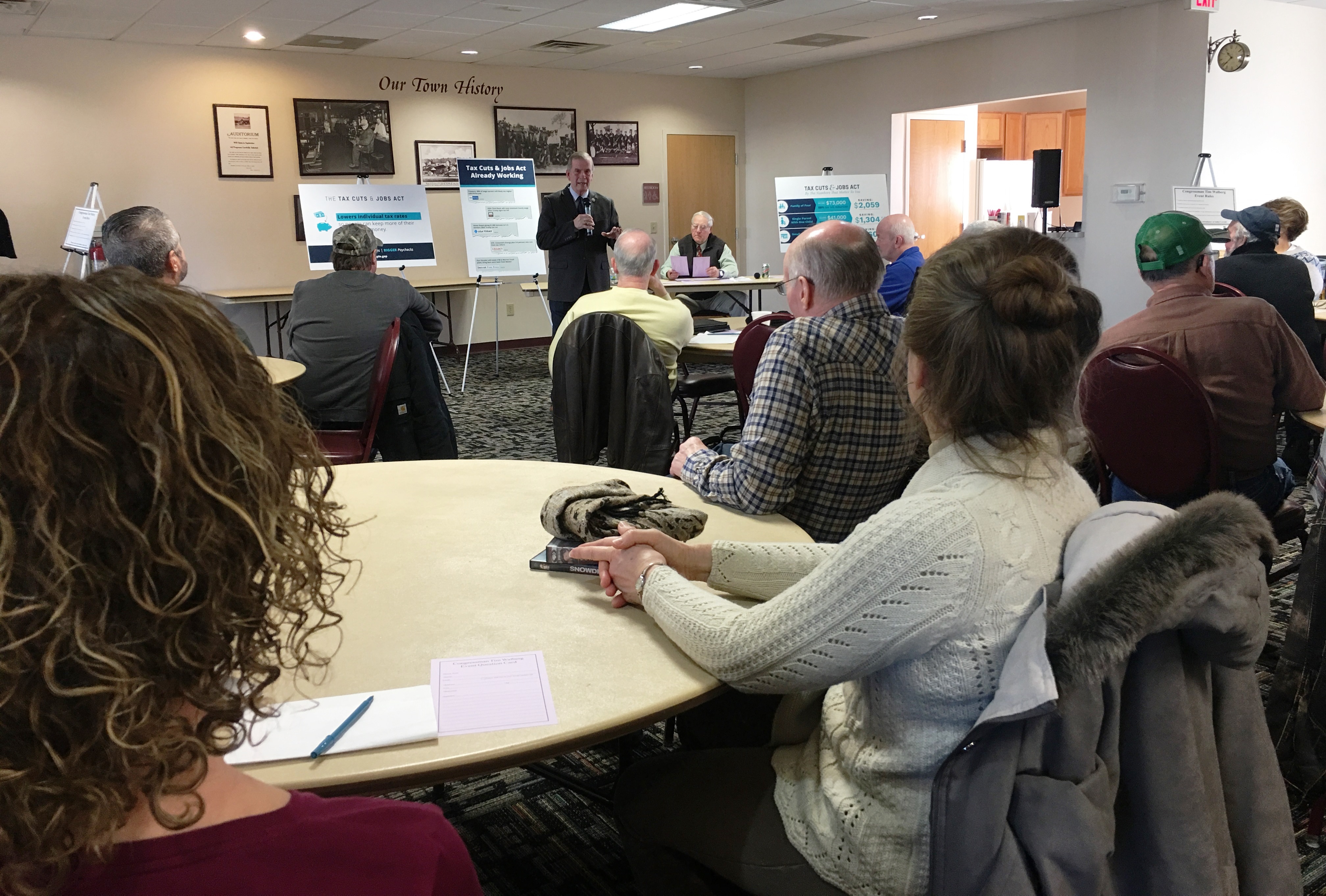 Tim Walberg Troops Military