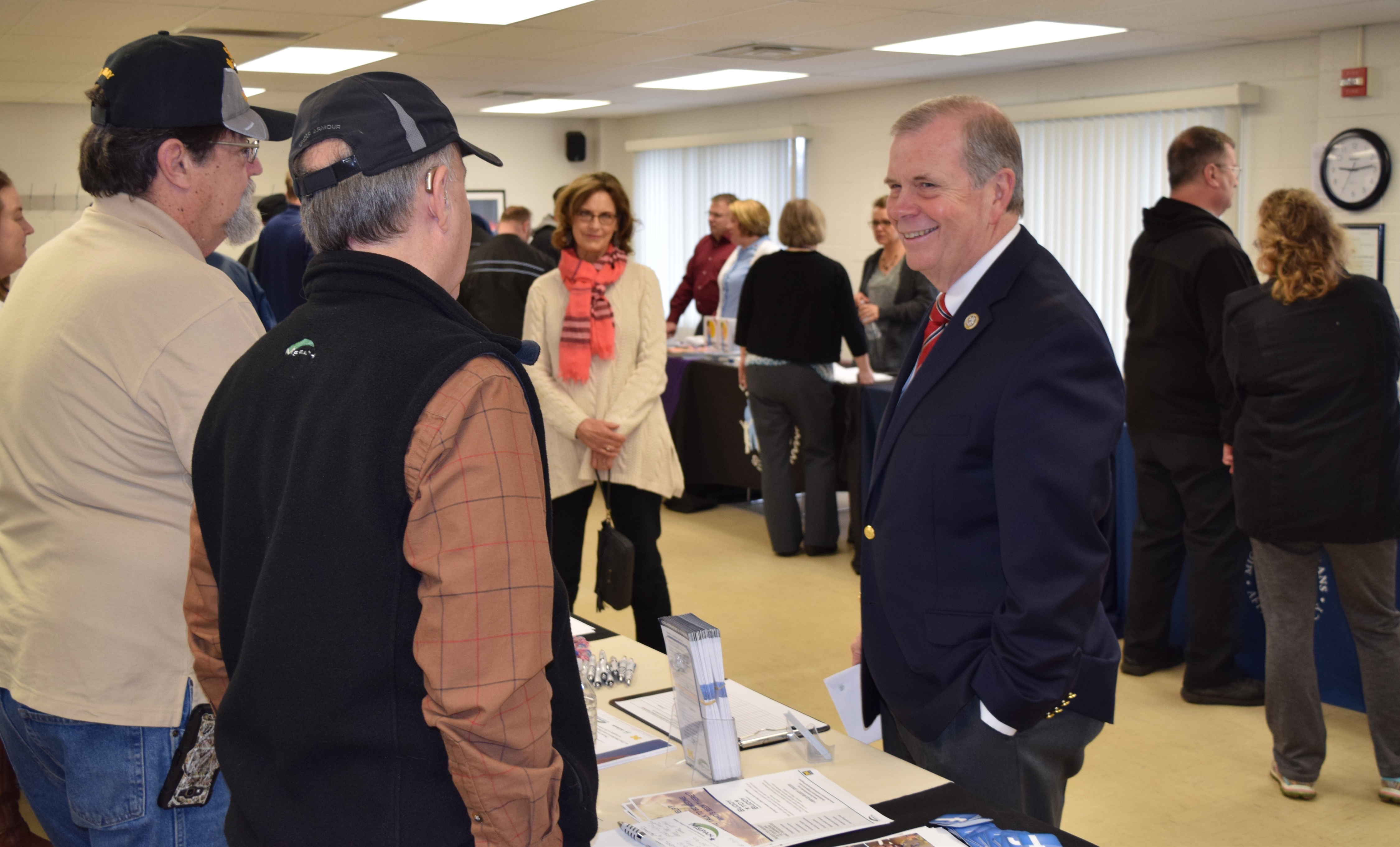 Tim Walberg Jackson Veterans Fair