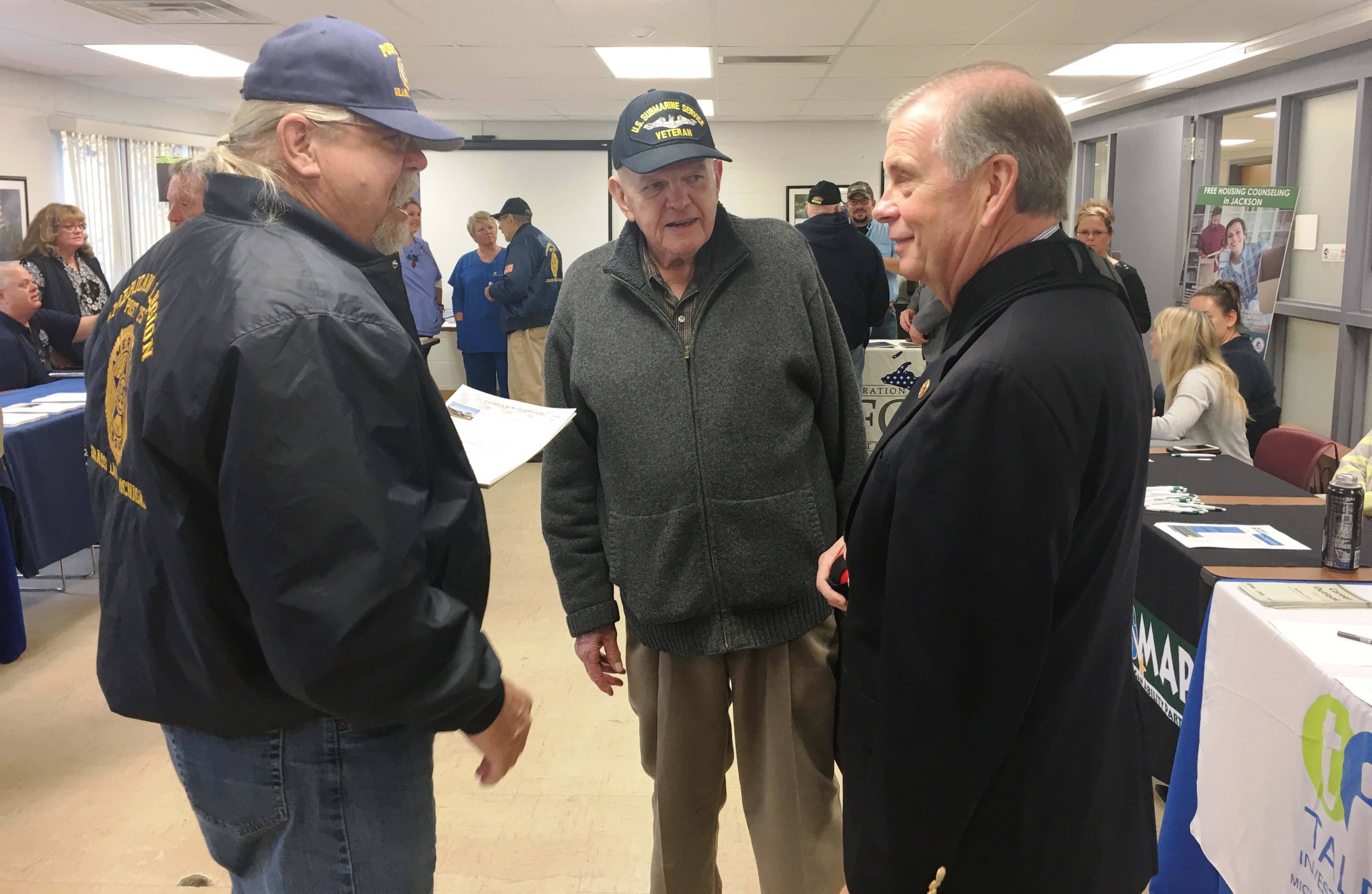 Tim Walberg Jackson Veterans Fair