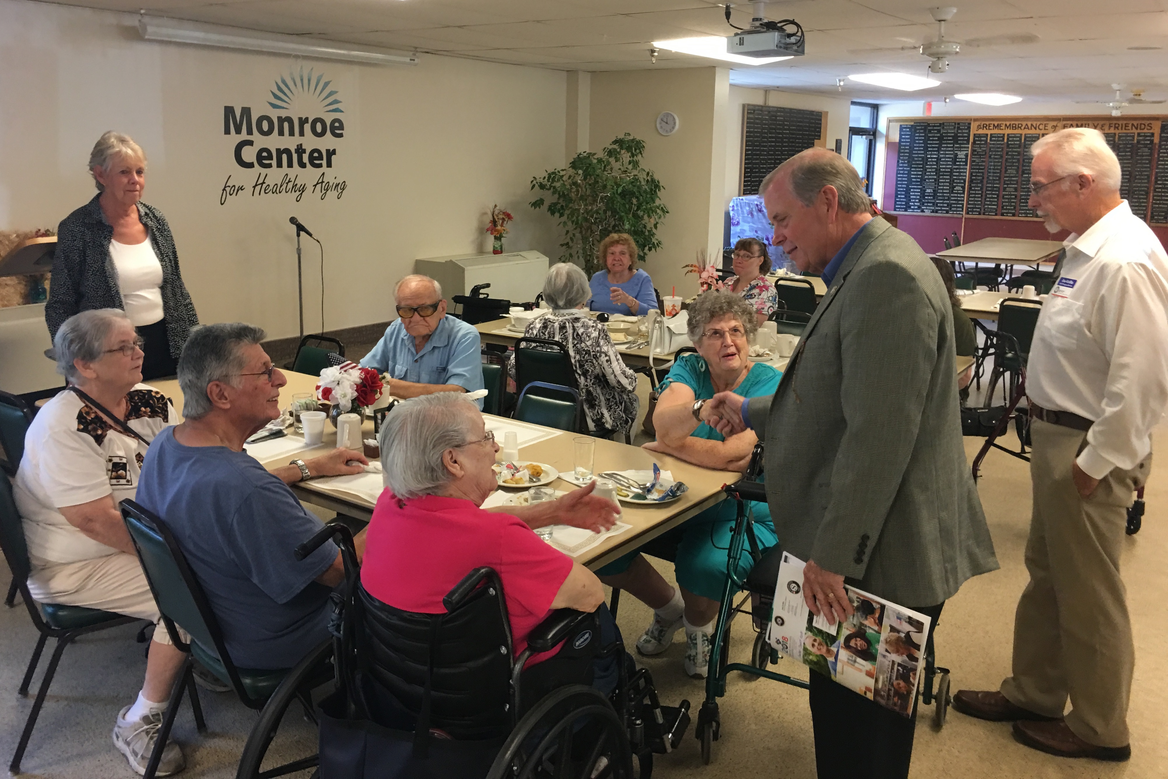 Tim Walberg Onsted Coffee Hour
