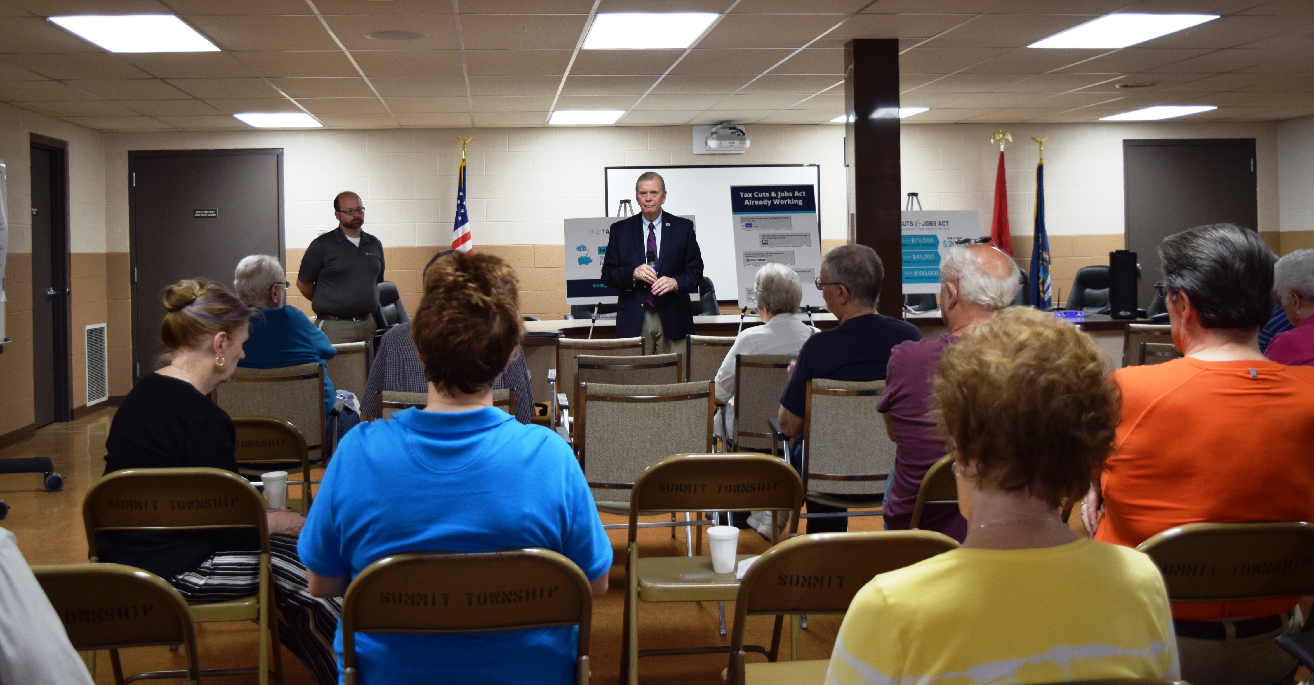 Tim Walberg Summit Township Coffee Hour