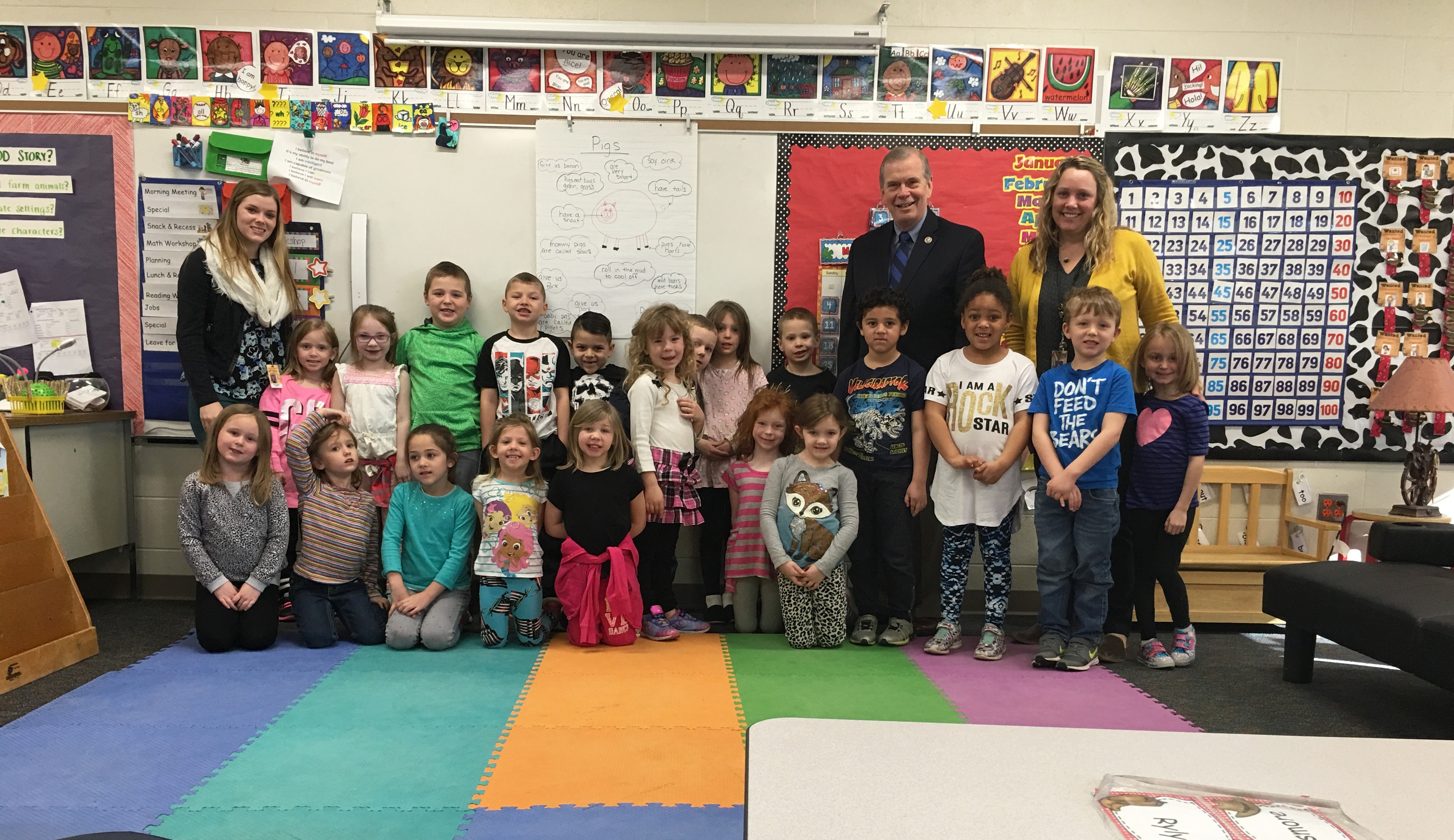 Tim Walberg March is Reading Month