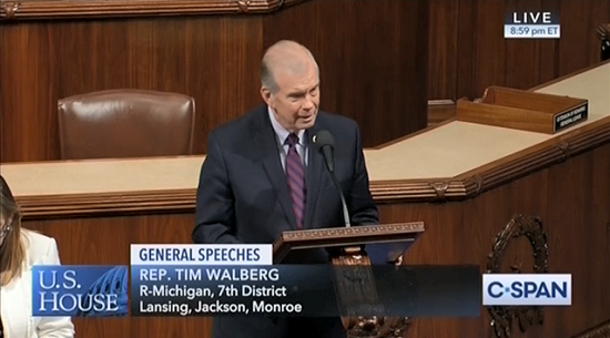 Walberg Speaks on American Energy and Innovation 