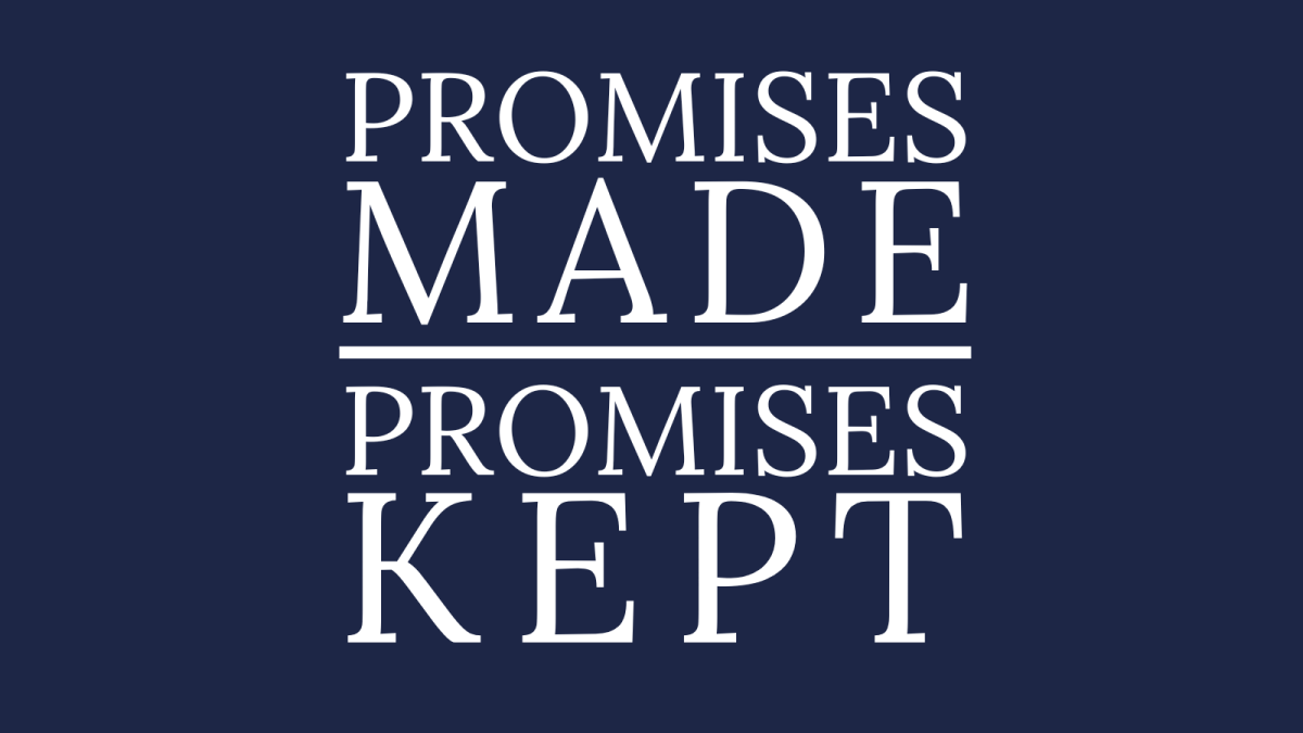Promises Made, Promises Kept