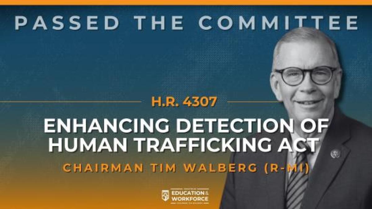 Enhancing Detection of Human Trafficking Act