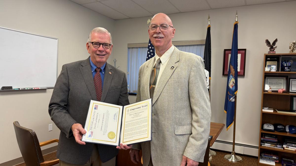 Dave Welihan Veteran of the Month Presentation