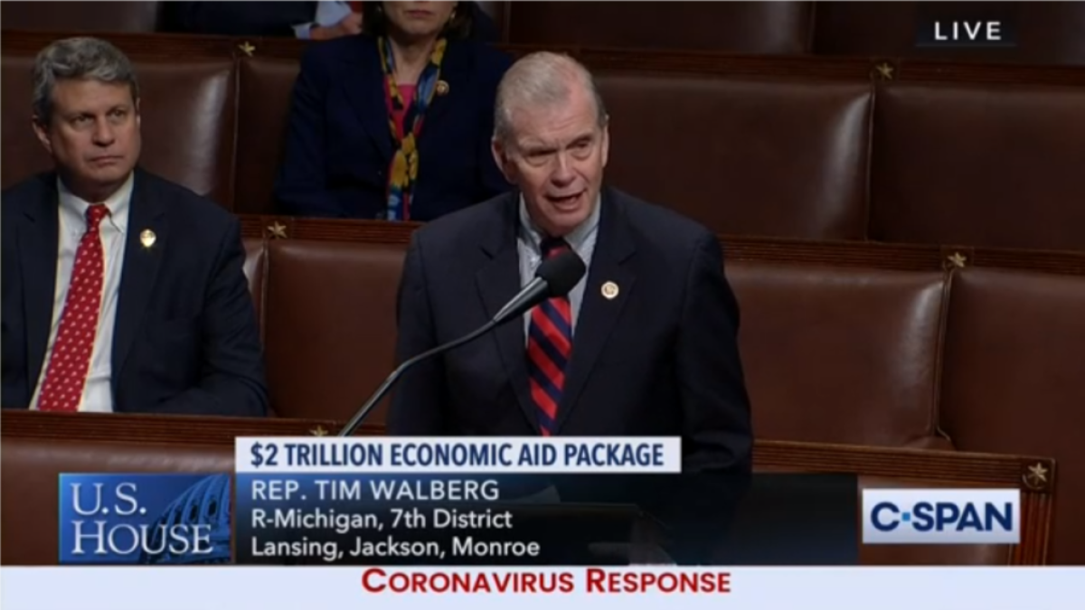 CSPAN CARES Act speech